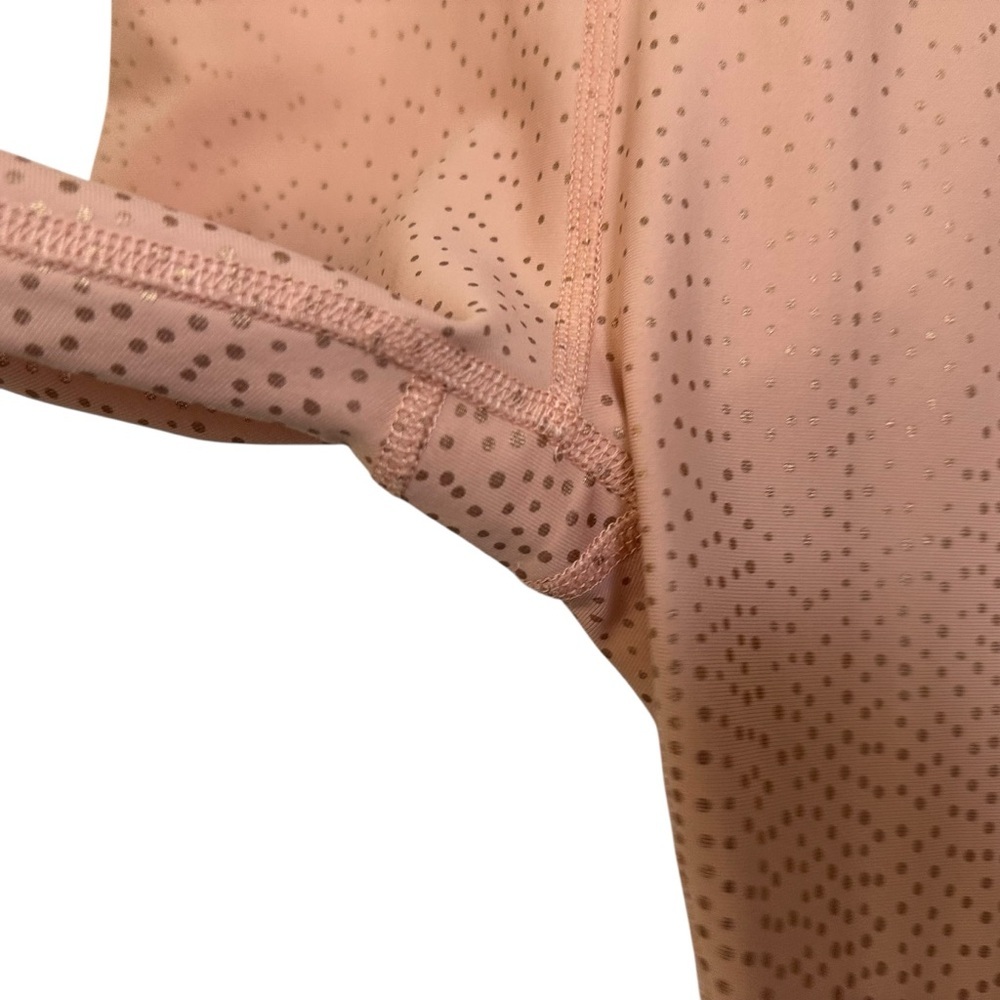 Beyond Yoga Womens Drip Dot High Waisted Leggings Sz XS Coral Gold Atheisure - Picture 6 of 9
